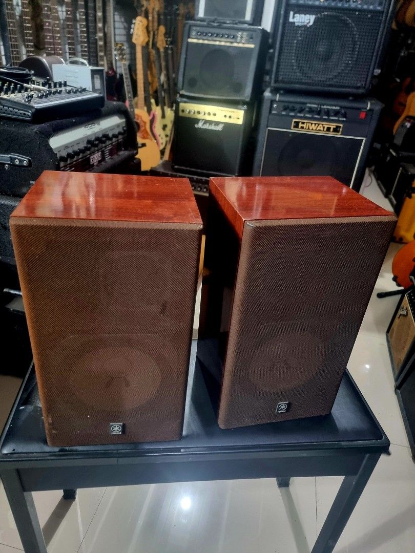 Yamaha ms2500s speaker set (Category: Soundbars, Speakers & Amplifiers) located in Binan City. Submitted by jamrock.music (Listing ID 1314114746, Image 1). Description: good working condition 2ndhand used from japan.