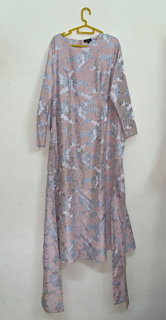 Zalia Jacquard Front Tie Mermaid Dress, Women's Fashion, Dresses & Sets,  Dresses on Carousell