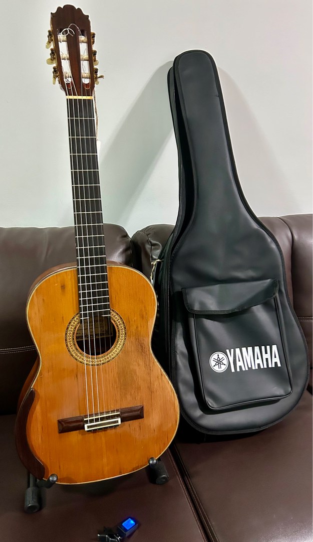 1978 classical guitar Ryoji Matsuoka 630mm short scale solid cedar top