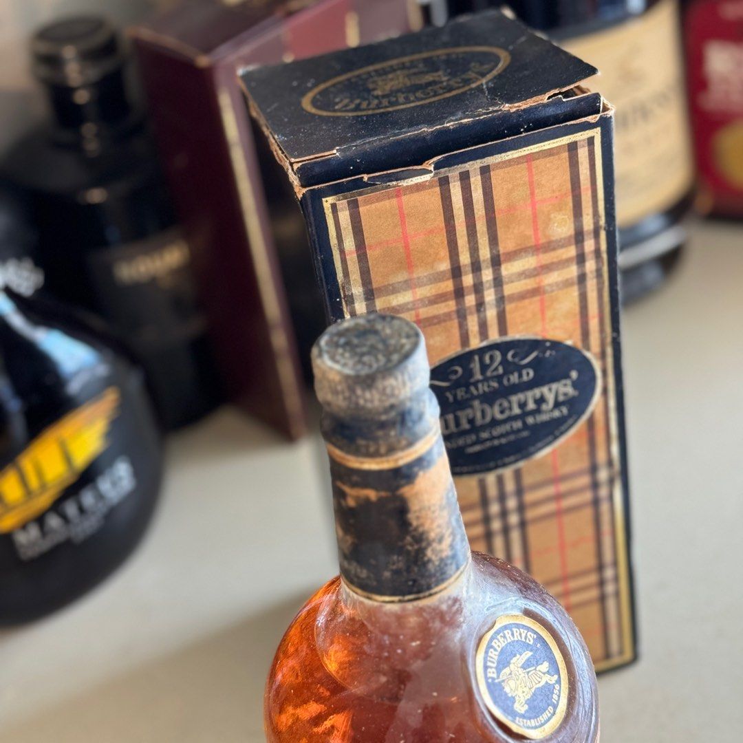 1980s Burberrys 12 Year Old Blended Burberry Scotch Whisky, Food