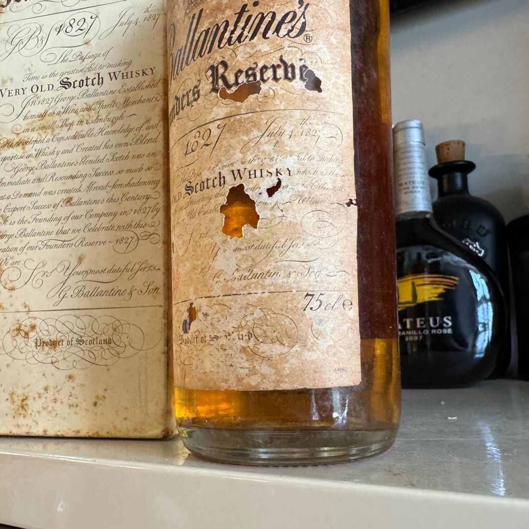 高級 Ballantine's Founders Reserbe 1827 バランタイン