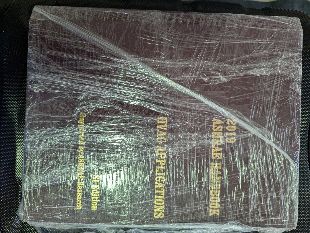 2019 ASHRAE HANDBOOK HVAC APPLICATIONS visual data 3