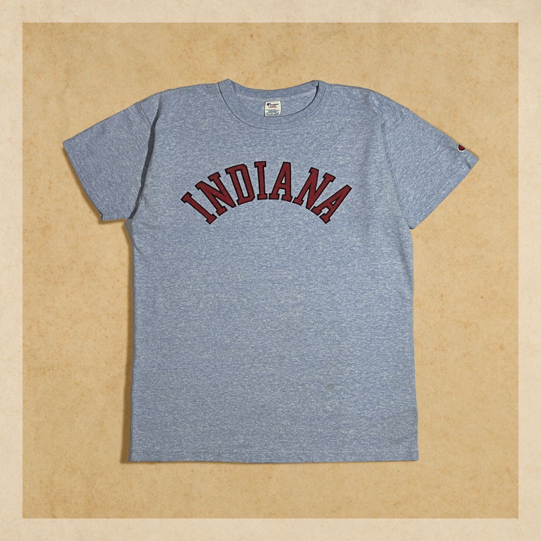 80 s Champion Vintage Indiana University College T shirt Made in USA Tee T shirt Carousell