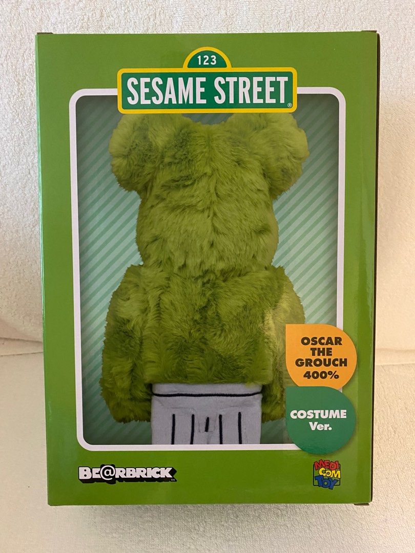 全新未開封BEARBRICK OSCAR THE GROUCH Costume Ver. 400