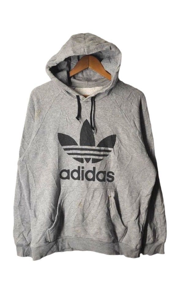ADIDAS ORIGINAL BIG LOGO SWEATER JACKET 23x28