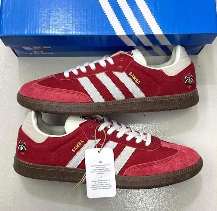 adidas gazelle silver green womens Adidas Samba OG Burgundy Gum (JH8700) main image 1
