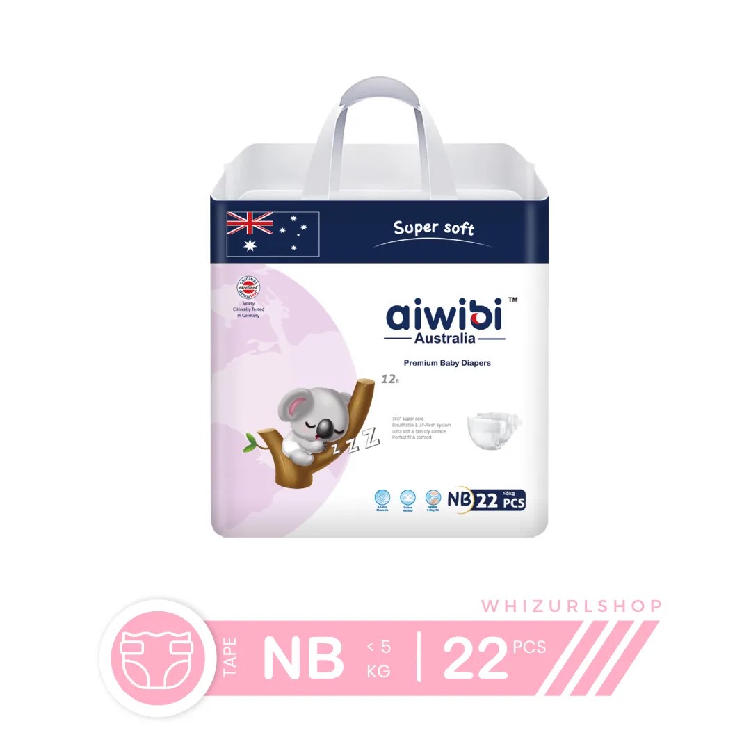 Aiwibi pampers size Nb, Babies & Kids, Bathing & Changing, Diapers