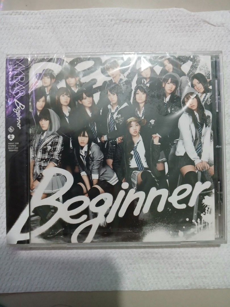 AKB48 - Beginner (Sealed) (Category: CDs & DVDs) located in Lipa City. Submitted by preloves.ph (Listing ID 1314342439, Image 1). Description: AKB48 - Beginner (Sealed) PHP 200 NO DENTS NO CRACKS NO ISSUE Please scroll through the photos for more info about the item. Can ship nationwide. 🥰.