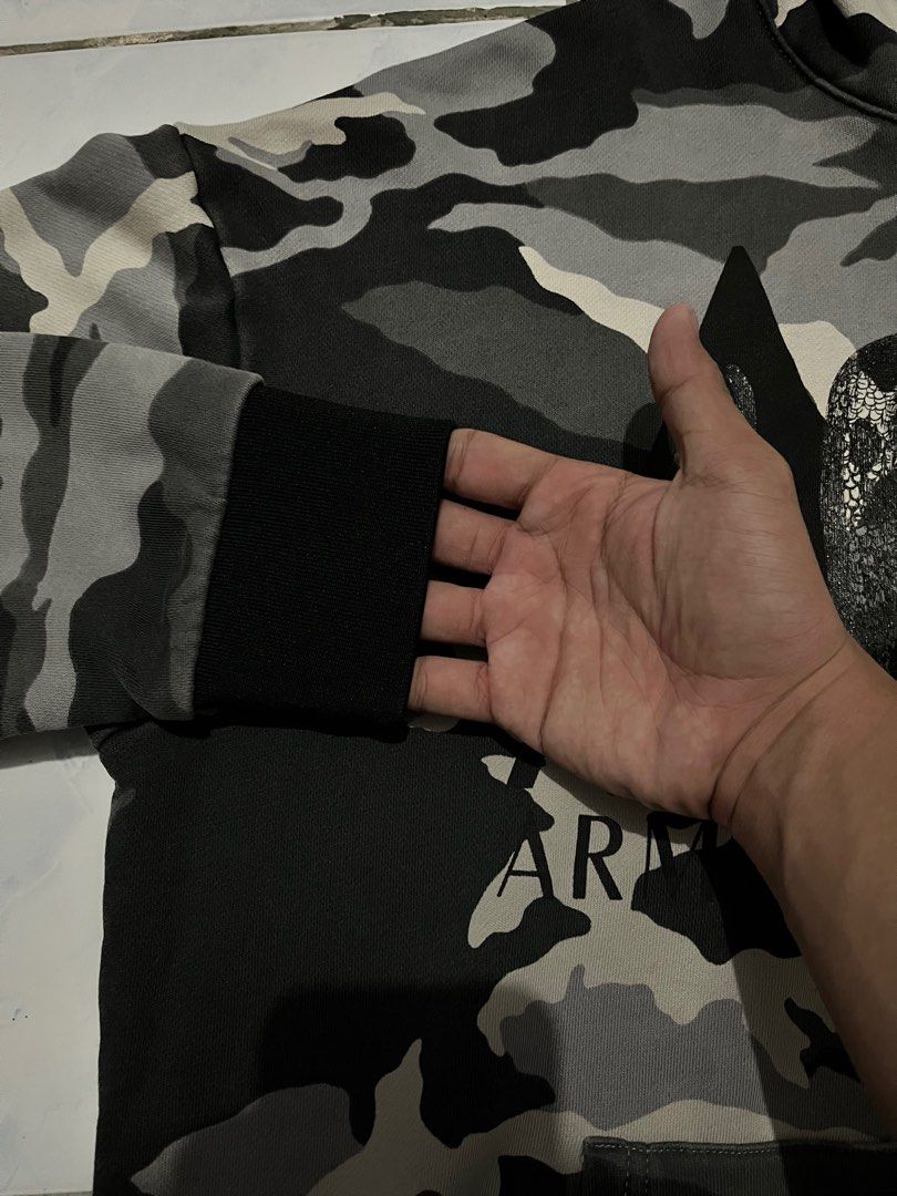 Armani Exchange Snake Camo Hoodie Men s Fashion Coats Jackets and Outerwear on Carousell