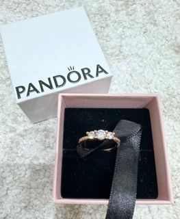 Authentic Pandora Ring - Rose Gold
