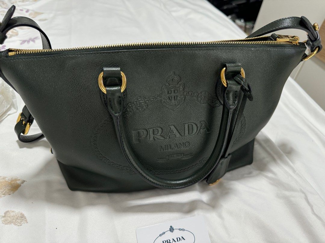 Tote Bag Prada Jpo Opening PRADA Saffiano Handbag White Black