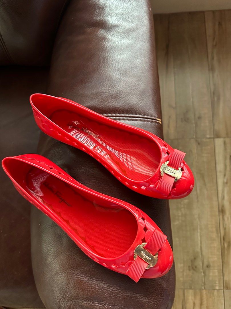 Authentic Salvatore Ferragamo Jelly Shoes