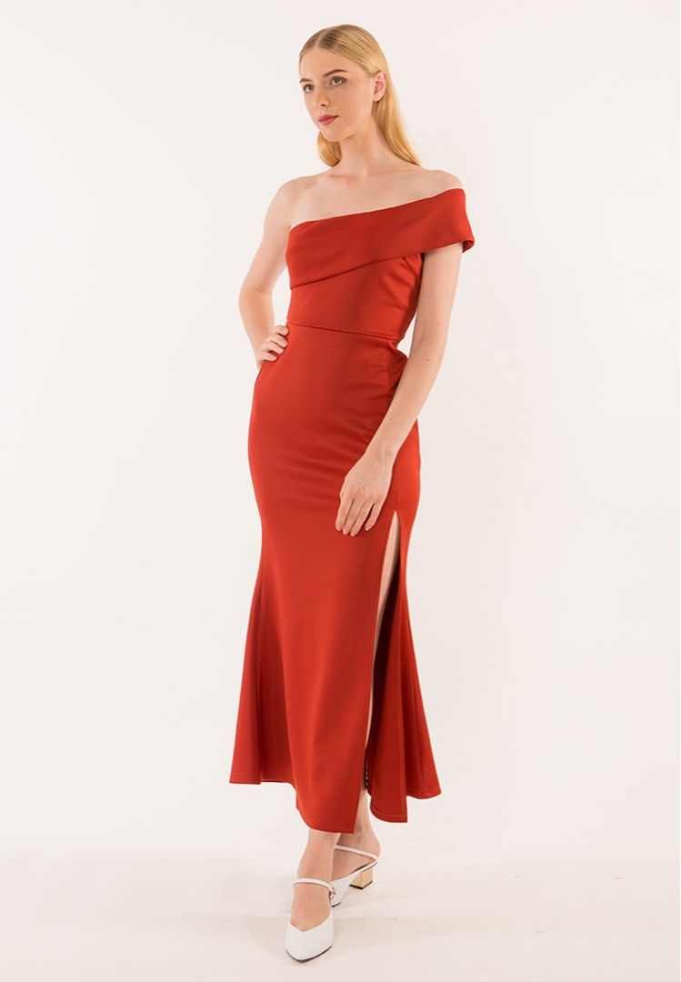Bebe butterfly evening gown top