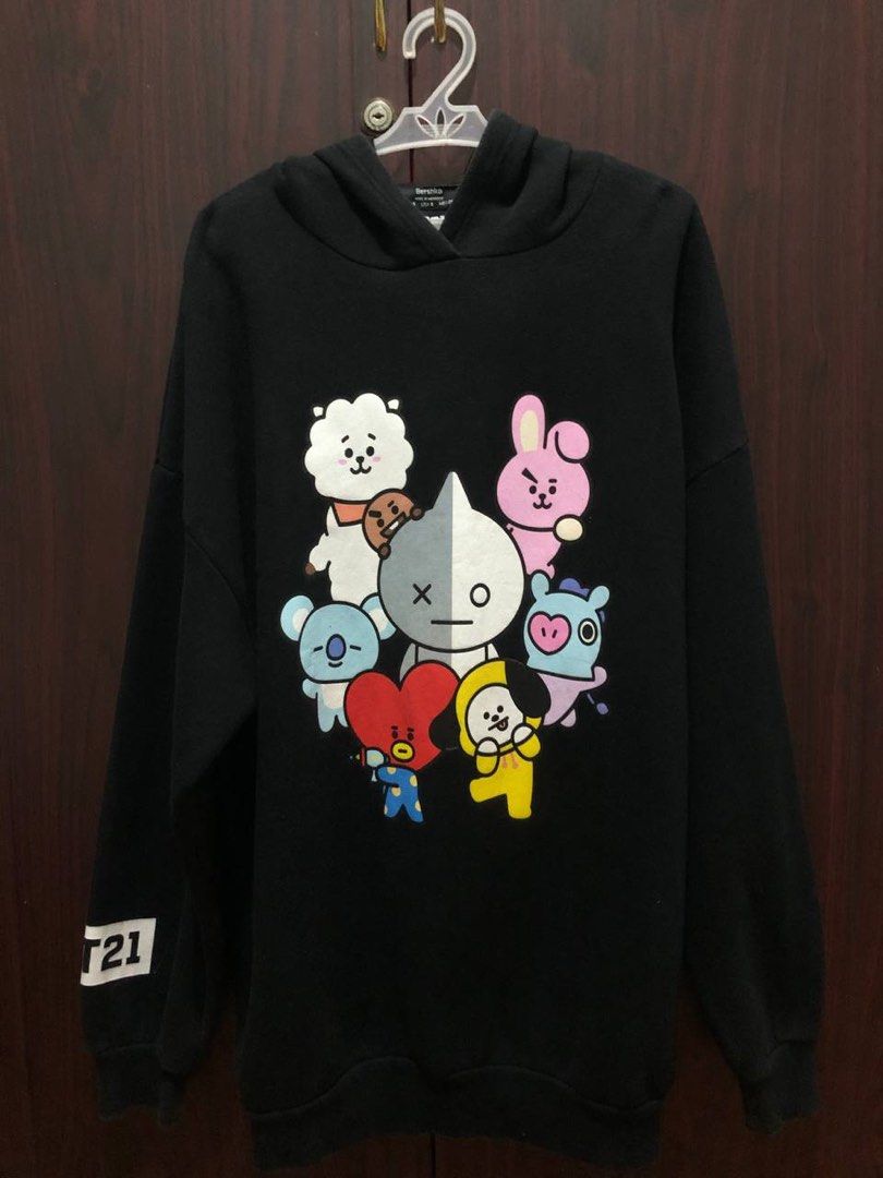 Bt21 hoodie bershka new arrivals