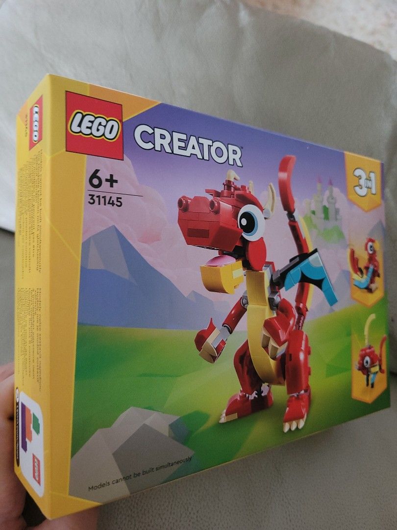 3 in 1 dragon lego set best sale