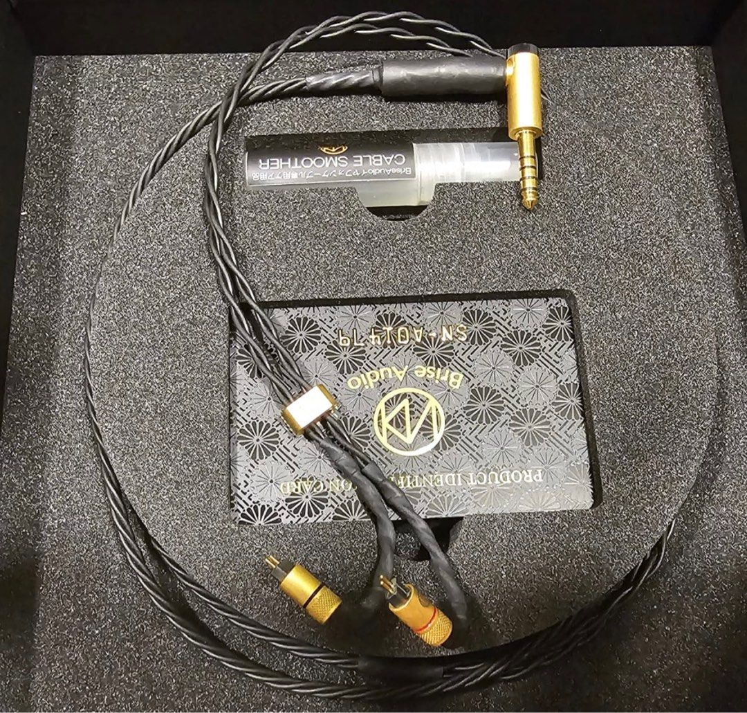 イヤホン Brise Audio   A.2024-Ultimate IEM Cable A. 2024-Ultimate IEM Cable (銅線) – Brise Audio
