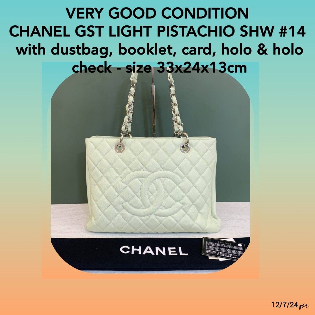 Gst Bag Chanel Gst 2018 Chanel Gst Price 2018 (CHANEL GST LIGHT