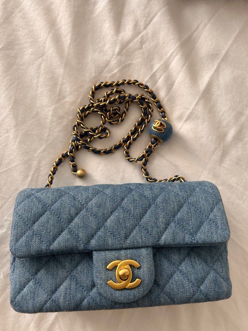Chanel Mini CF Denim