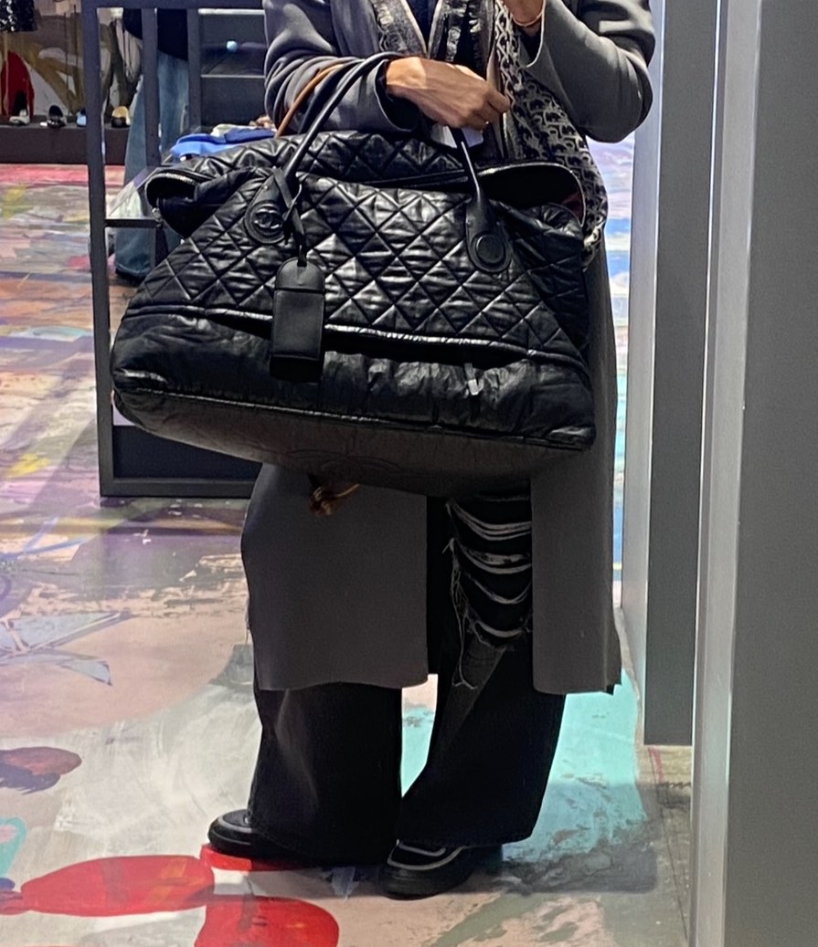 Chanel overnight bag sale