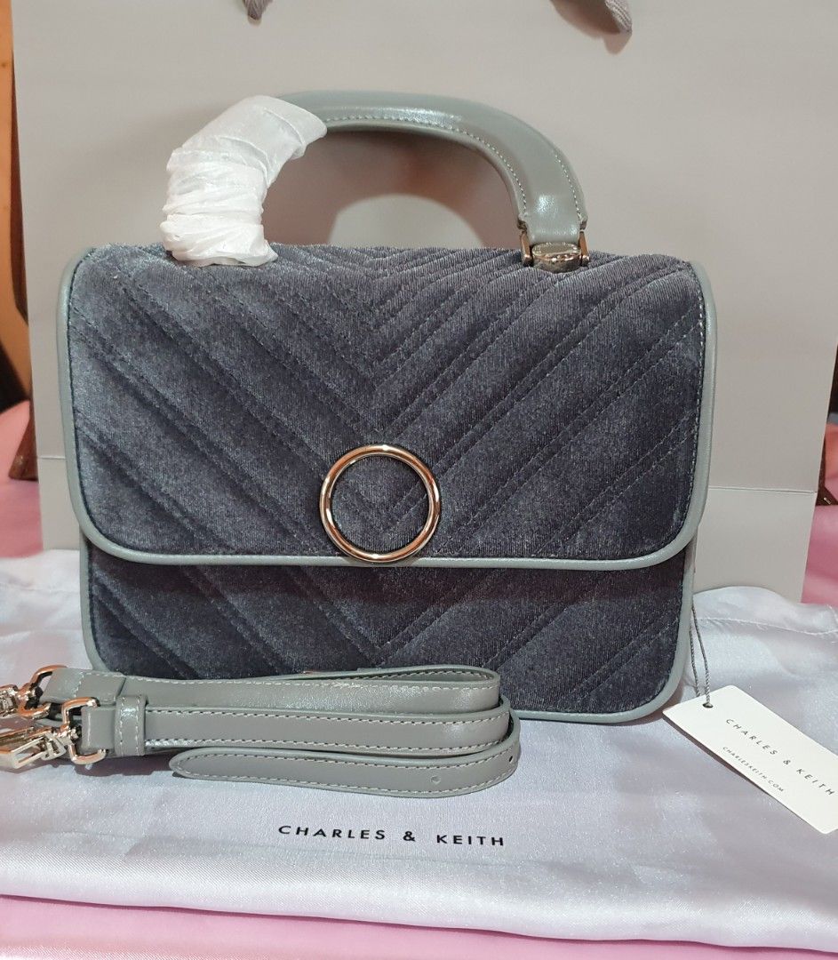 Charles and keith circular buckle bag 2025