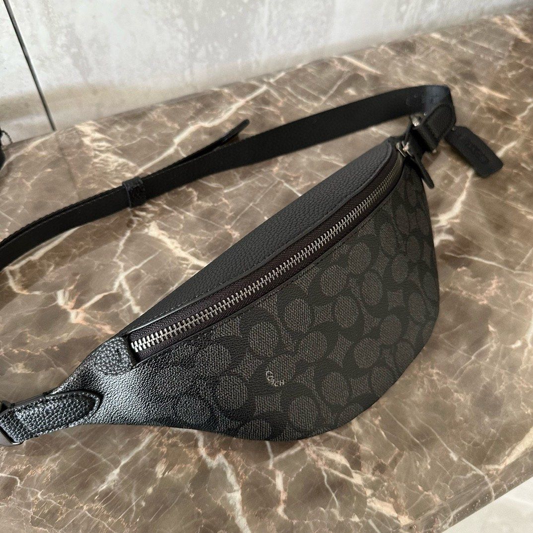 Coach classic sling bag chest bag Men s Fashion Bags Sling Bags on Carousell