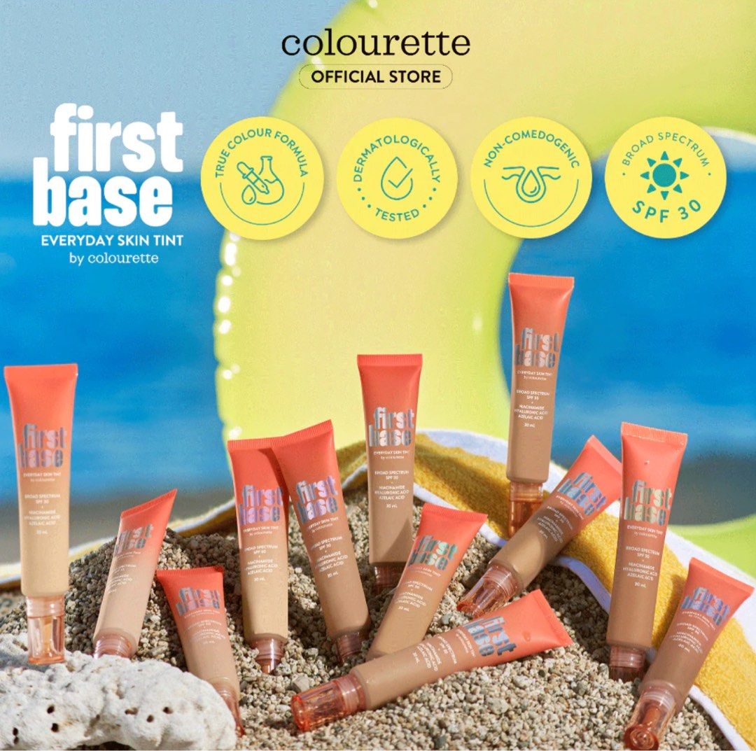 Colourette First Base Skin Tint in Anda (Category: Makeup) located in Marikina City. Submitted by pattytiffy (Listing ID 1314183441, Image 2). Description: colourette first base skin toibt ❤️ newly bought, swatched a drop on my hand, literally good as new! ❤️ guaranteed authentic ❤️ in the shade anda (medium tan with warm golden undertone).