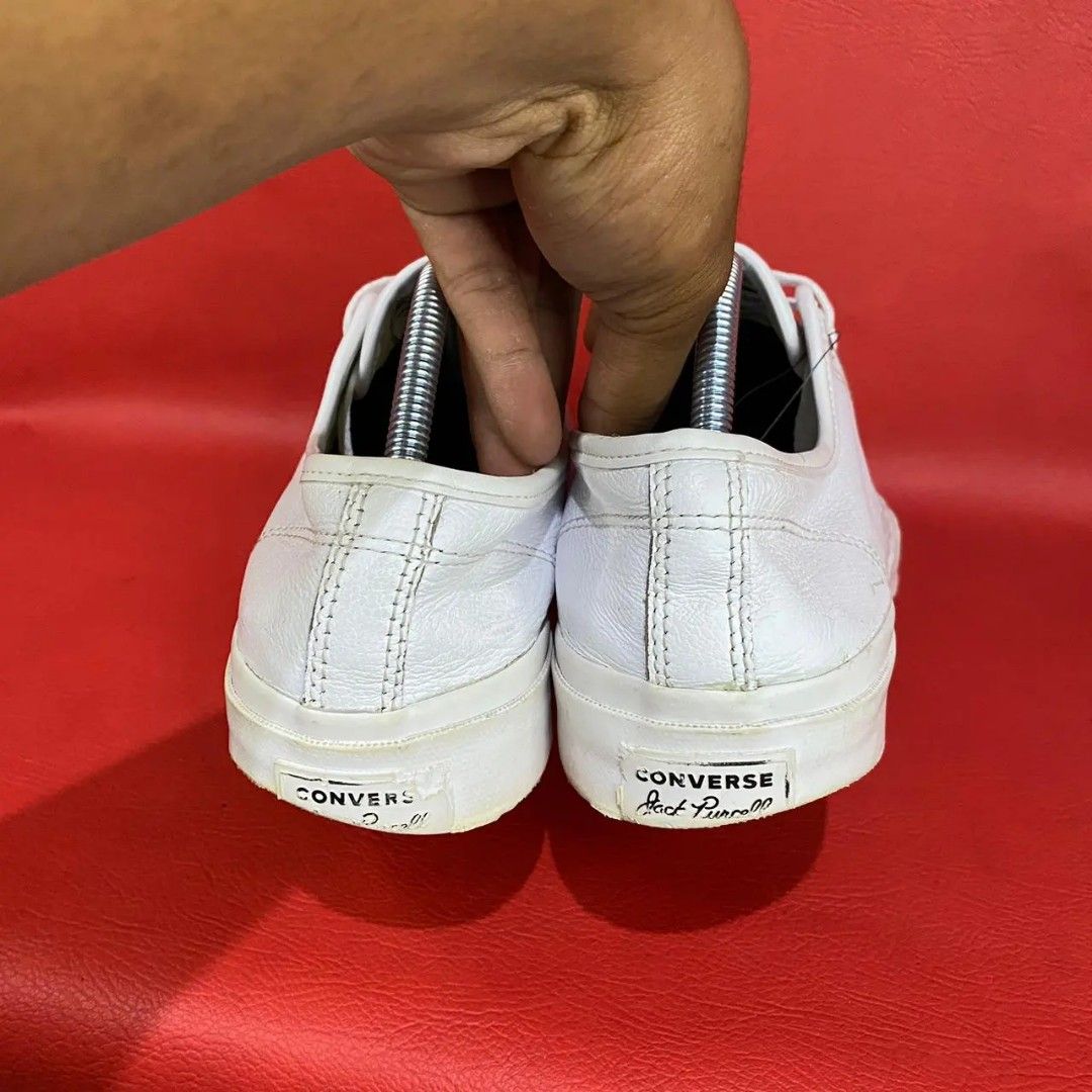 Jack Purcell White Leather Chucks Jack Purcell Leather White Promo Converse  Jack Purcell OX White