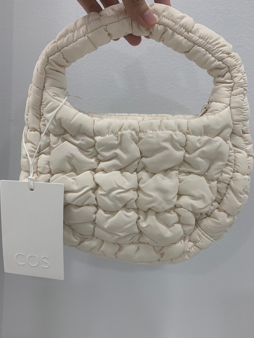 Cos Micro Quilted Bag (Creamy White), Women's Fashion, Bags & Wallets ...