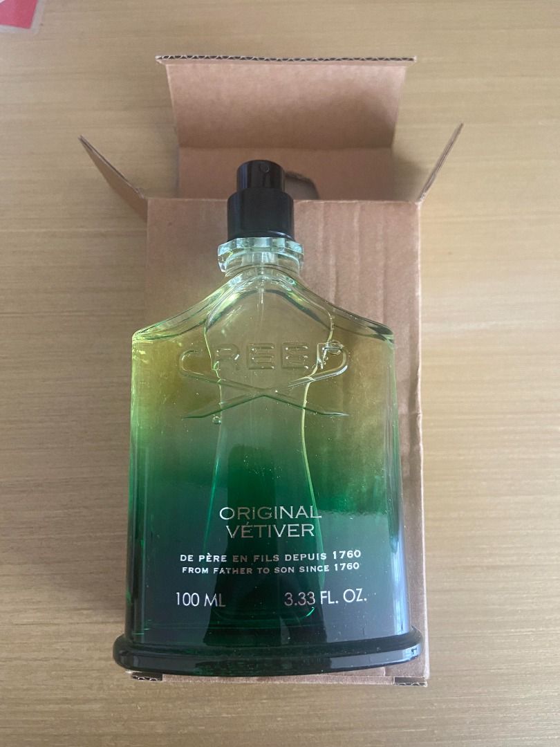 Creed Original Vetiver edp 100ml used still 90ml, Beauty