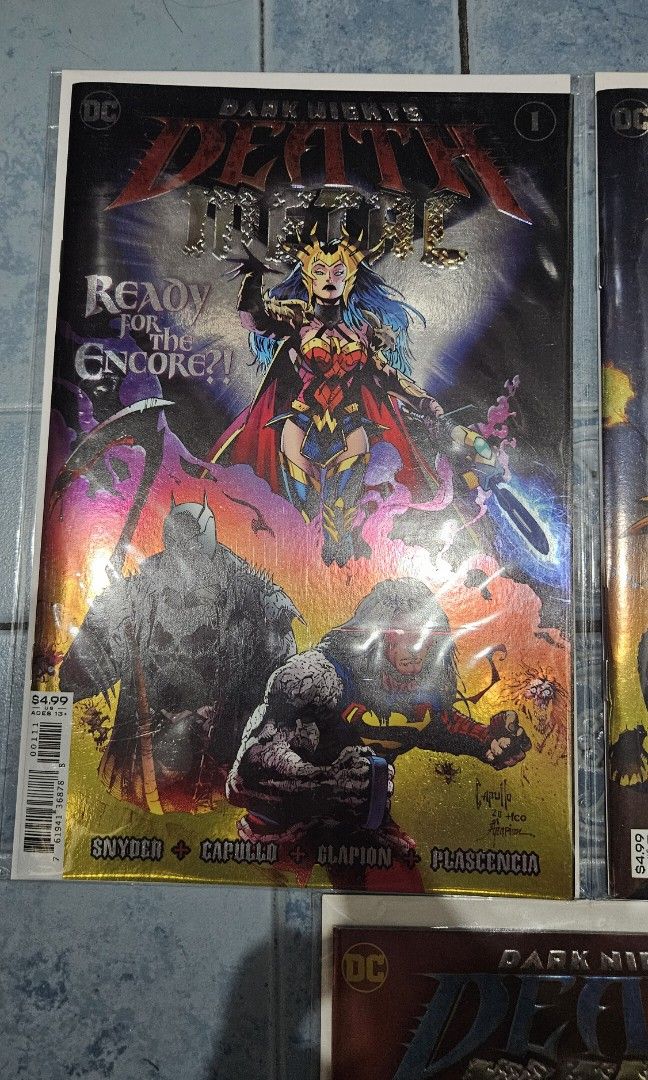 Death metal set (Category: Vintage Collectibles) located in Paranaque City. Submitted by diegotilyo (Listing ID 1314333892, Image 2). Description: selling this set for 800. this set is unread. if you need additional photos just message me. slightly negotiable.🙂.