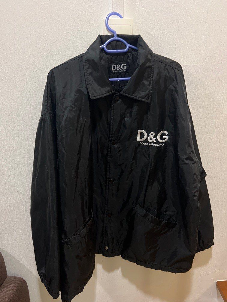 Vintage D G Black Jacket Men s Fashion Coats Jackets and Outerwear on Carousell