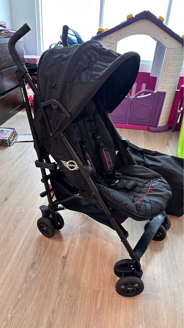 EASYWALKER MINI Black SE Stroller Babies Kids Going Out Strollers on Carousell