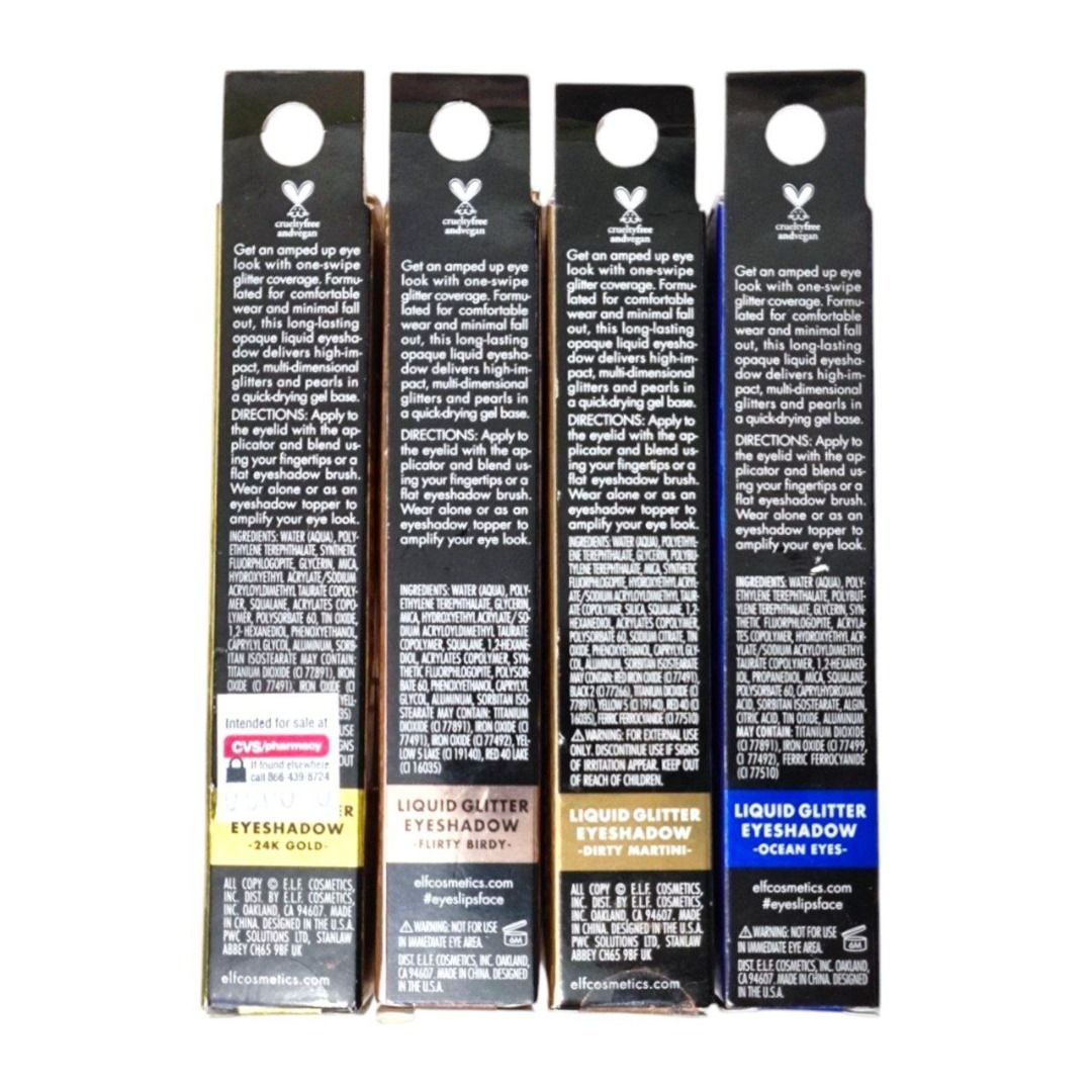 ELF Liquid Glitter Eyeshadow, Long Lasting, Quick-Drying, Opaque, Gel-Based  Eyeshadow For Creating High-Impact, Multi-Dimensional Eye Looks 3mL, Beauty  & Personal Care, Face, Makeup on Carousell