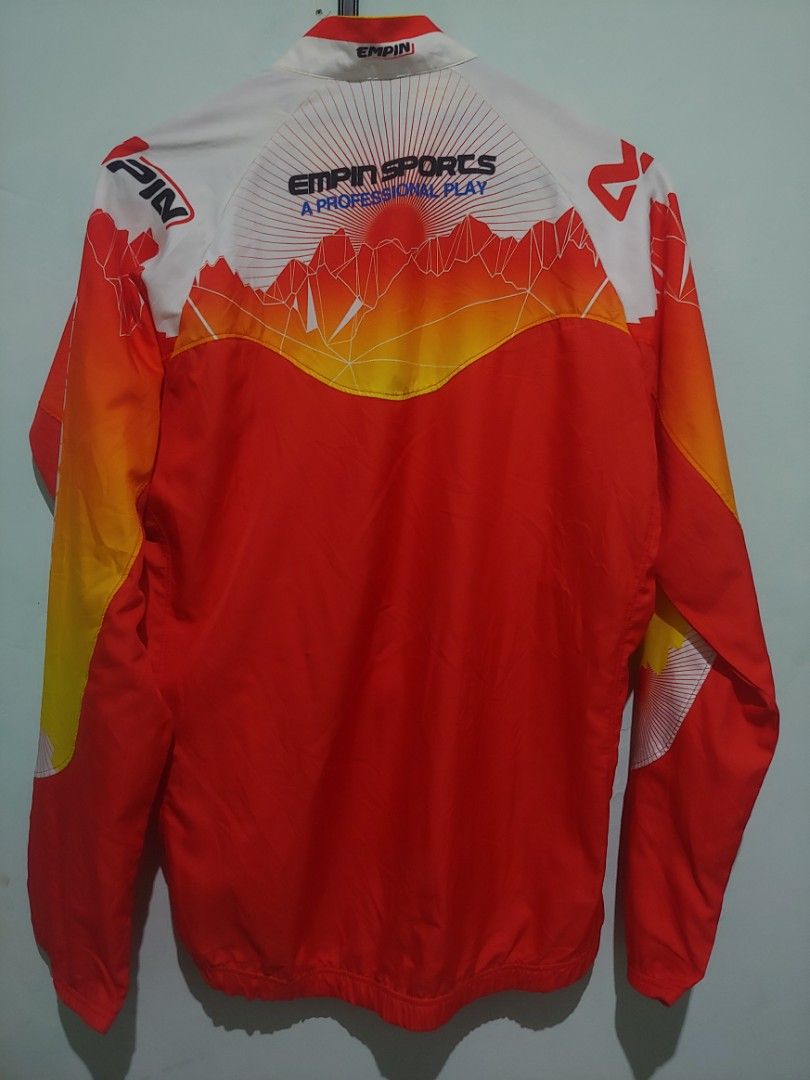 EMPIN SPORT TRIATHLON JERSEY JAKET TRACK ORANGE, Antik, Lainnya di