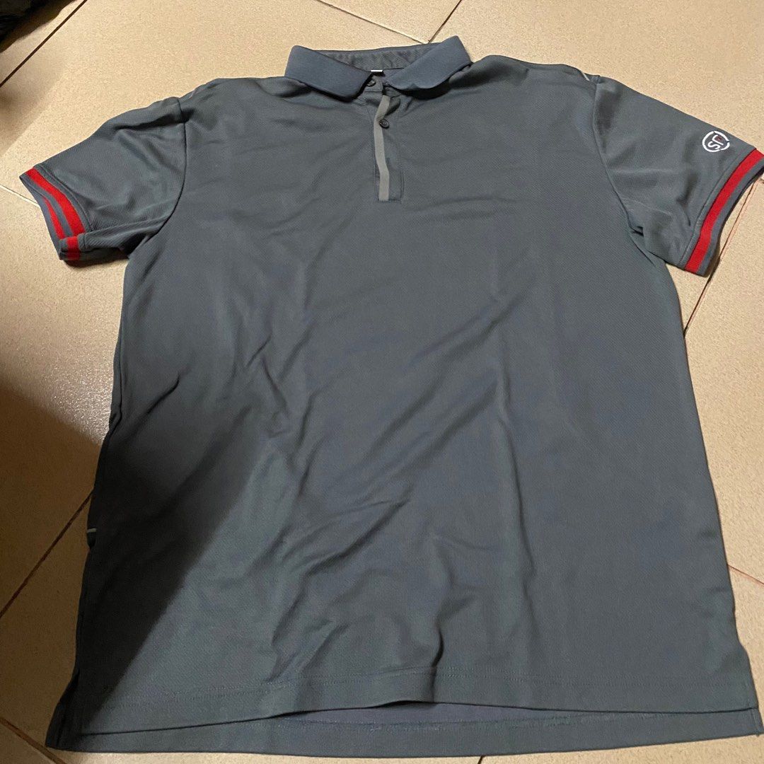 Gray polo shirt (Category: Tshirts & Polo Shirts ) located in San Pedro. Submitted by ranze (Listing ID 1314265173, Image 1). Description: Grey black polo.