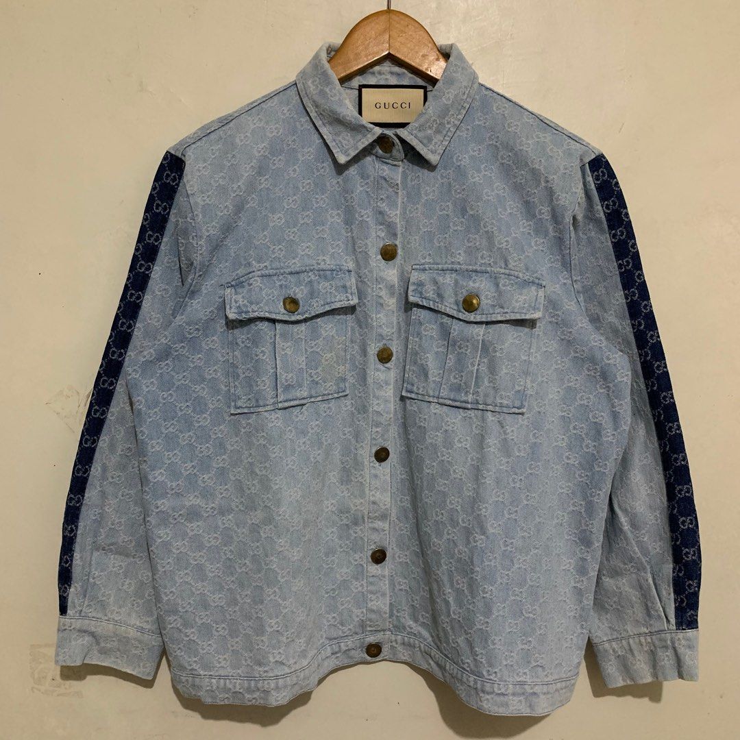 Gucci GG Monogram Denim Jacket
