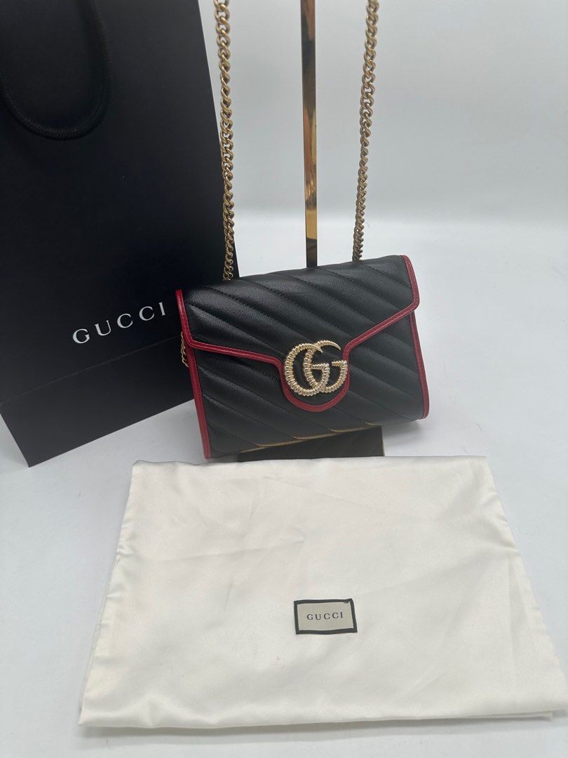Gucci Marmont Matelasse leather Luxury Bags Wallets on Carousell