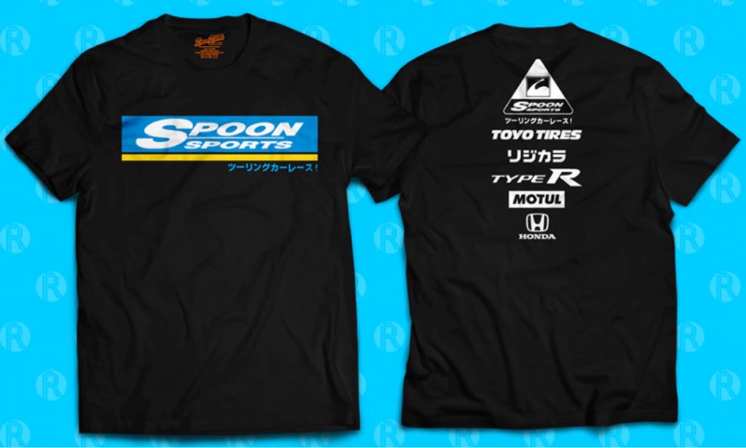 Honda Spoon Sports Type R Shirt Men s Fashion Tops Sets Tshirts Polo Shirts on Carousell