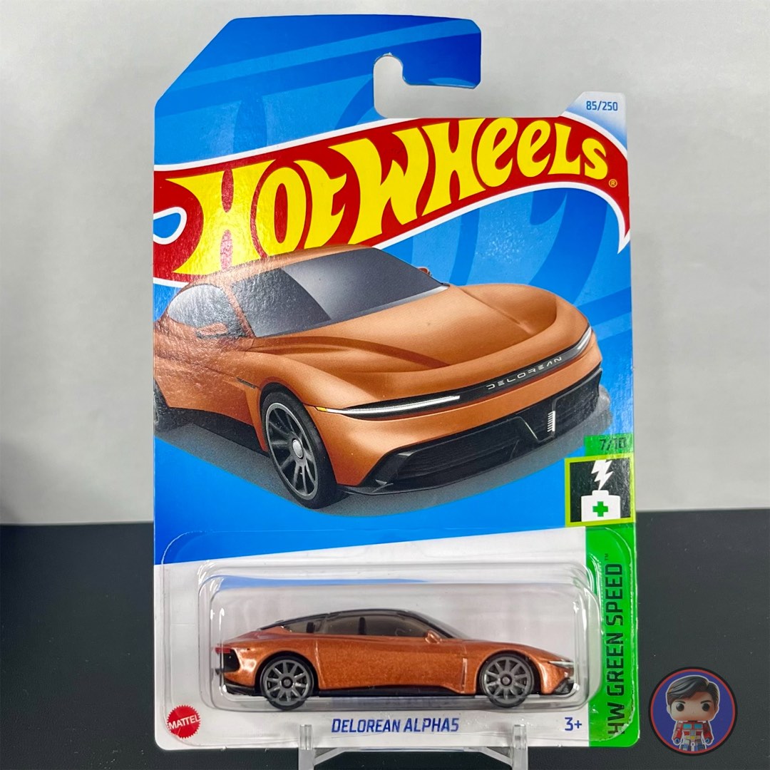 HOT WHEELS DELOREAN Alphas HW Green Speed 7/10 - 85/250 Neu in OVP EUR 2,50 - DE