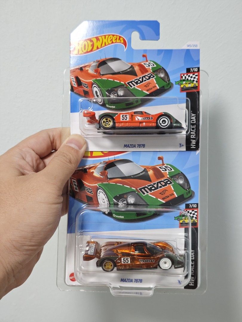 Hotwheels Mazda 787B STH + mainline, Toys & Collectibles