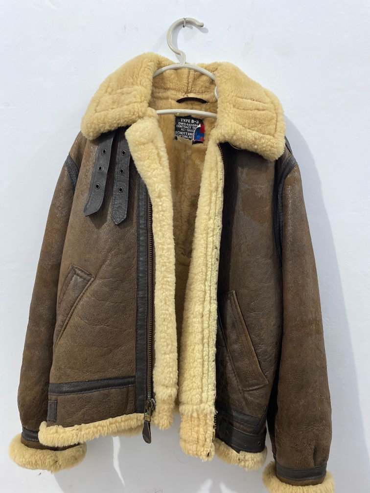 Jaket Kulit Authentic Original Schott B3 Leon S Kennedy Resident