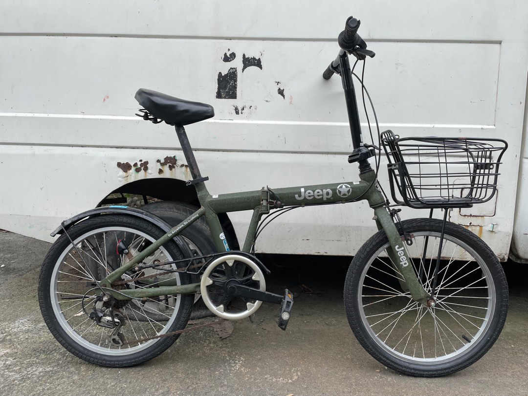 Jeep folding bike discount