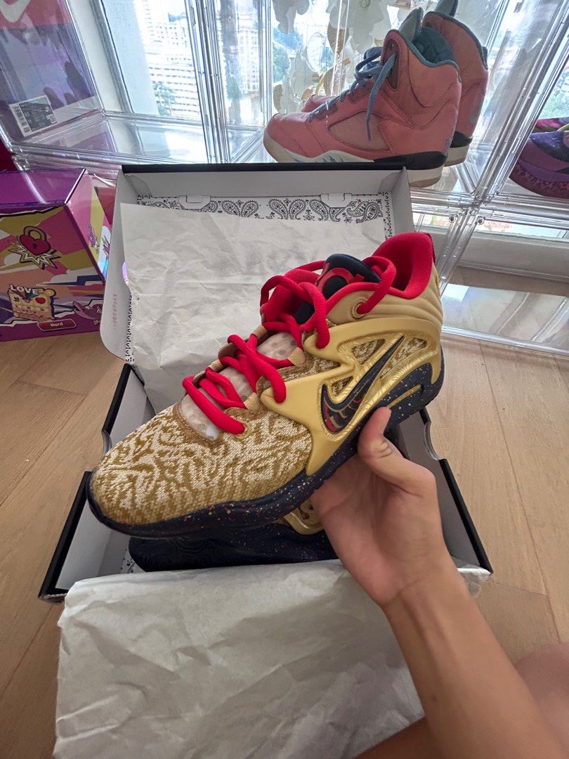 KD 15 Ep olympics US9.5 nike basketball shoes kevin durant Men s Fashion Footwear Sneakers on Carousell