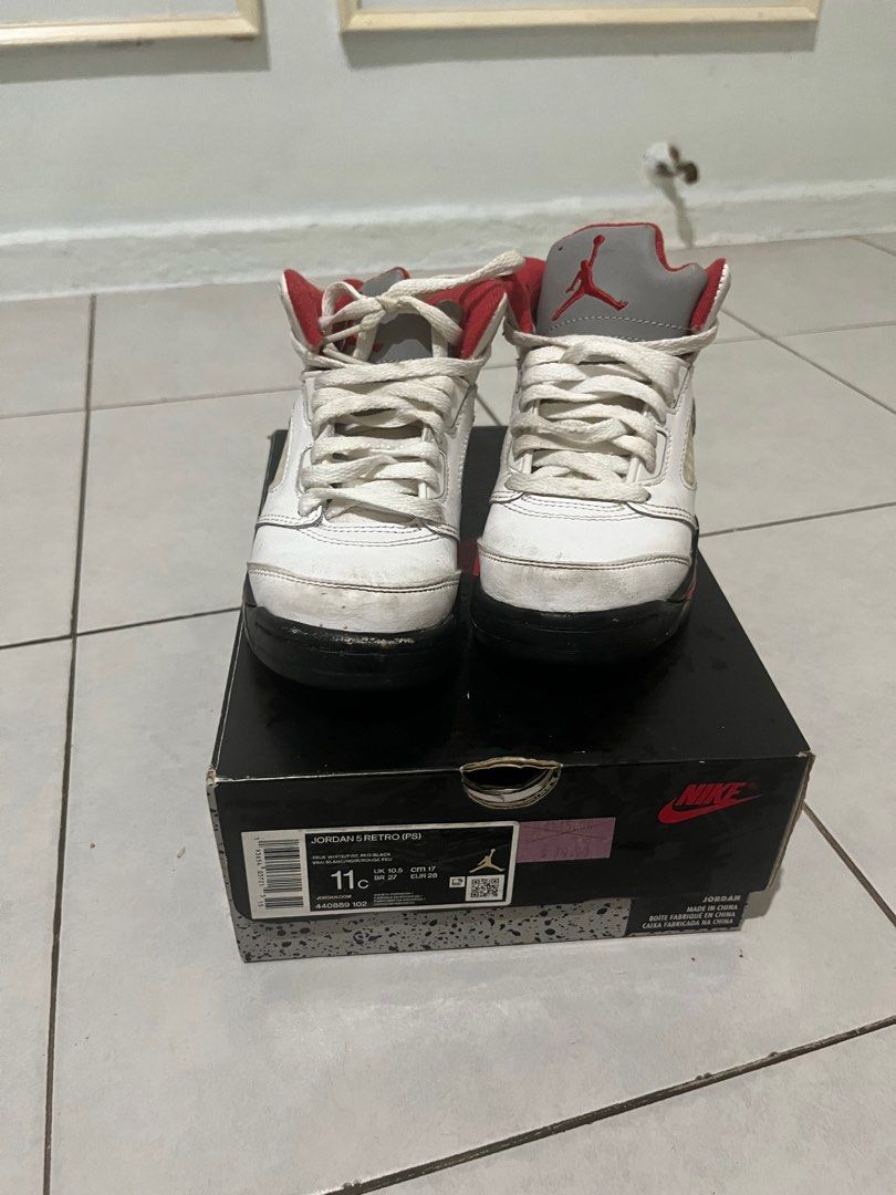 Kids jordan 5 top