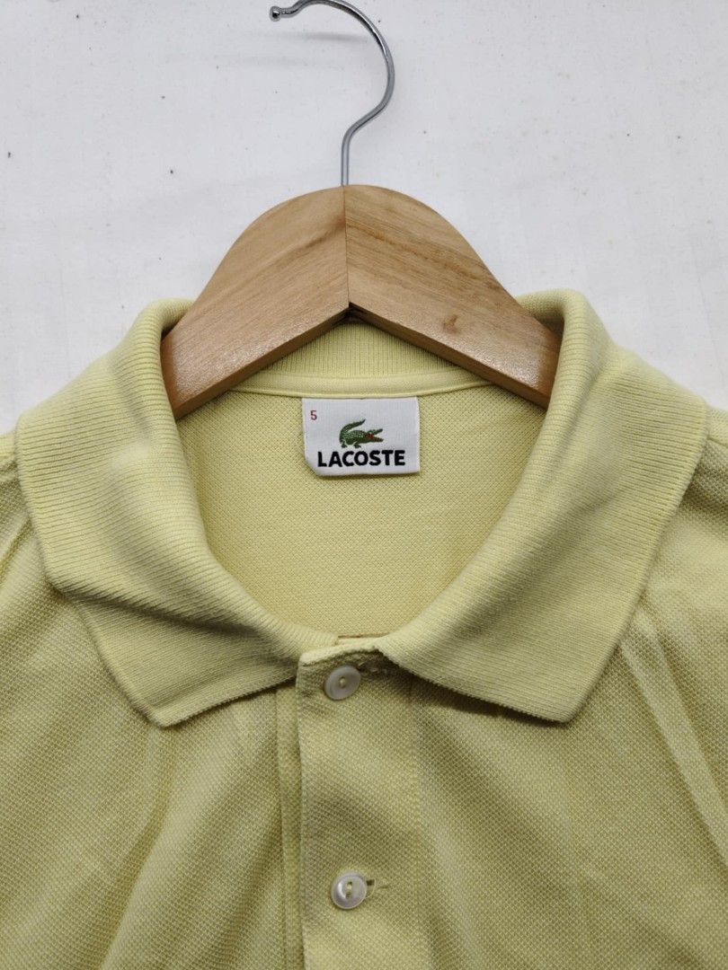 Lemon lacoste polo shirt best sale