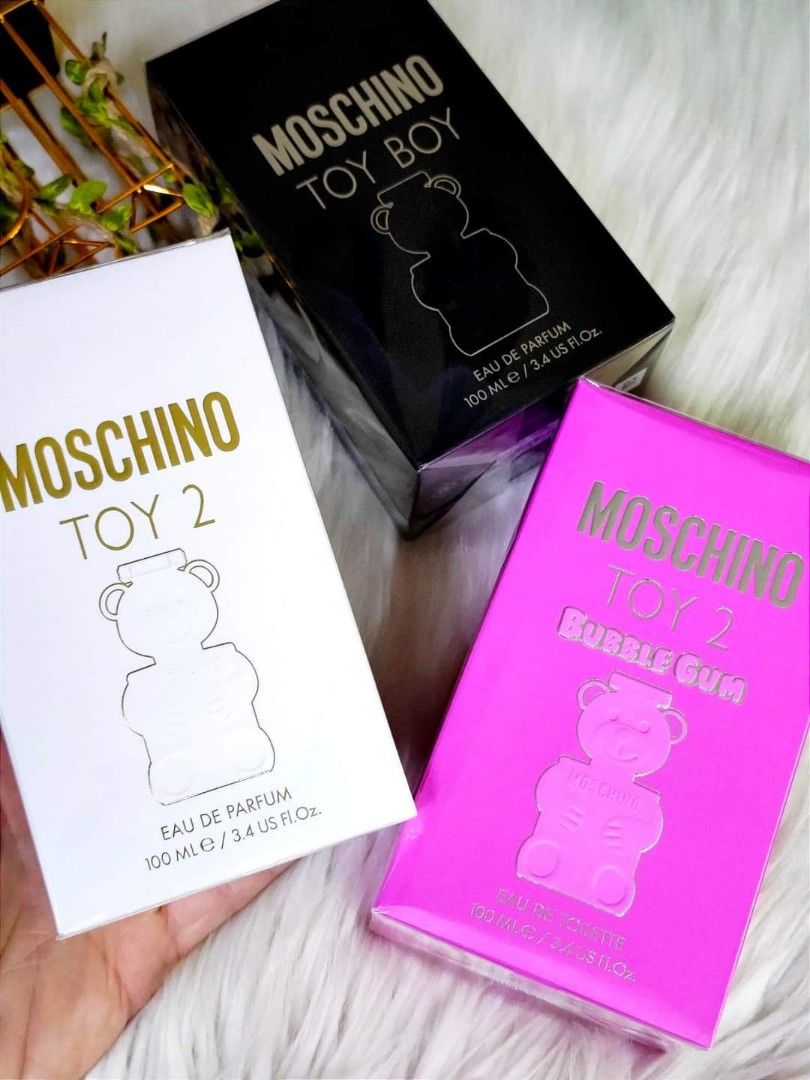 💯Legit Moschino Toy 2 Bubblegum (Category: Fragrance & Deodorants) located in Manila. Submitted by Perfume_finds (Listing ID 1314196494, Image 1). Description: Moschino Toy 2 100ml Edp reg php3600 demo php3099 Moschino Toy Boy 100ml Edp reg php3500 demo php3099 Moschino Toy 2 Bubblegum 100ml php3400 demo php2800-no cap If you're interested, please message me on Tele gr@m o9o929 662I2 ✅COD available(depends on the area) ❌No Shipping on Sundays.