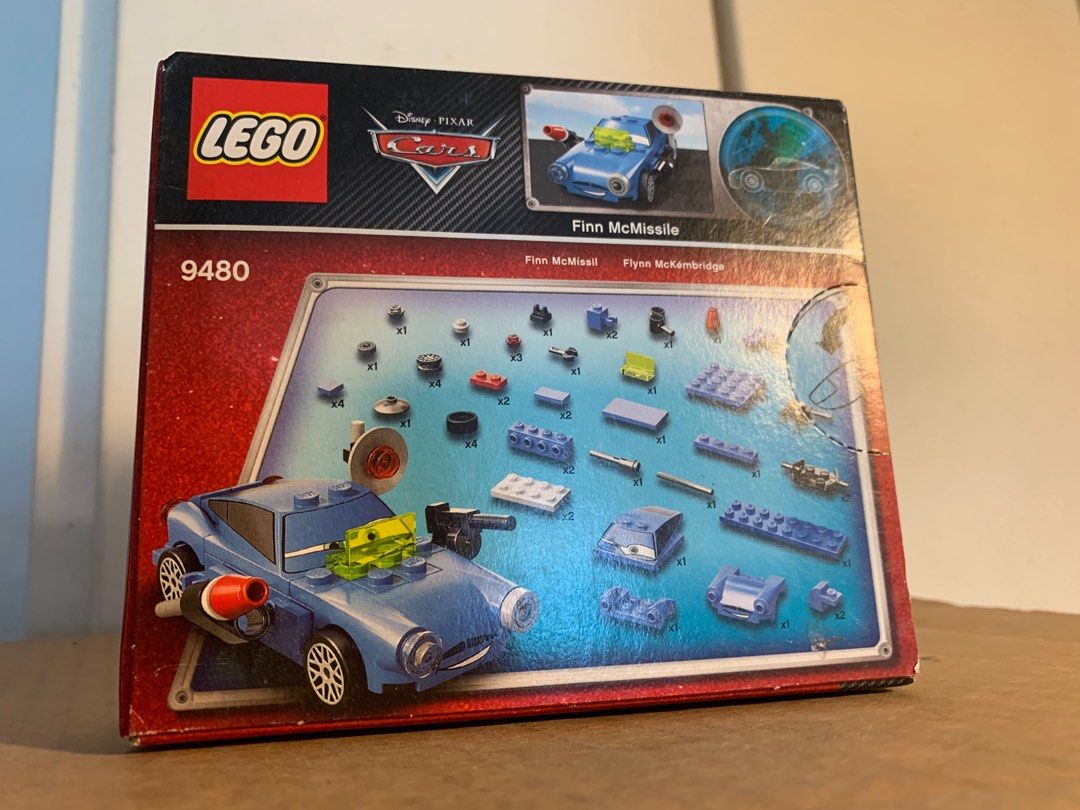 Lego 9480 Cars Finn Missile, 興趣及遊戲, 玩具& 遊戲類- Carousell