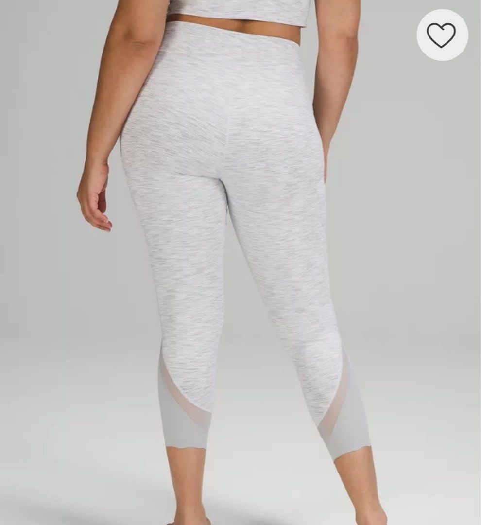 Lululemon Wunder Under Scalloped Hem leggings Women s Fashion Activewear on Carousell