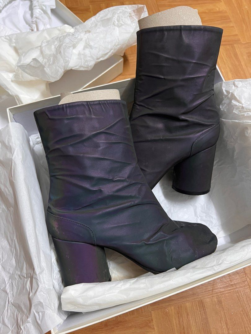 Maison Margiela Reflective Tabi Boots Carousell