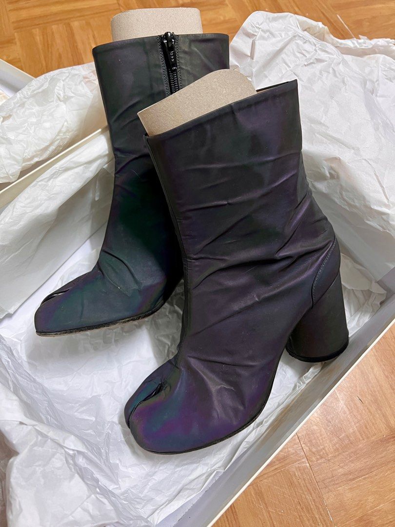 Maison margiela tabi reflective sales
